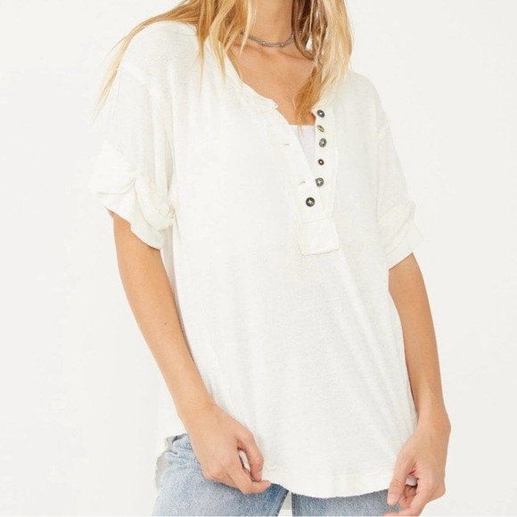 We The Free (FP) Heritage Henley XL NWT - Picture 8 of 9